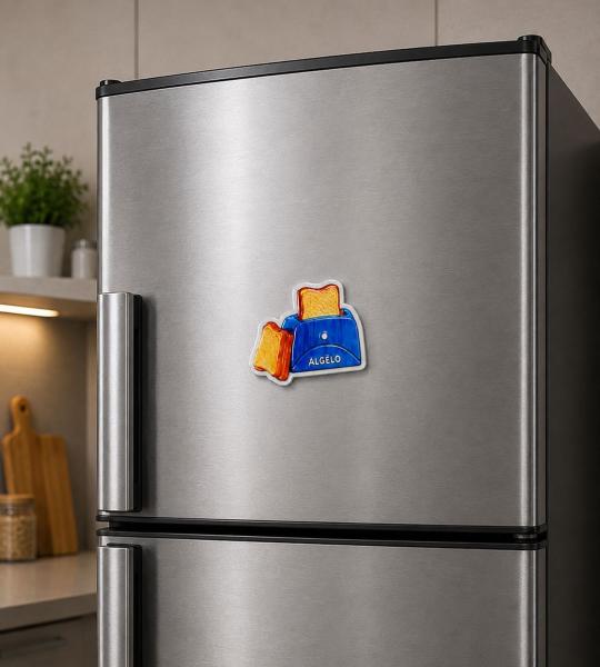 Custom Epoxy Fridge Magnet