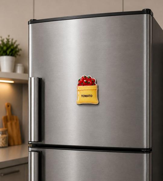 Custom Epoxy Fridge Magnet