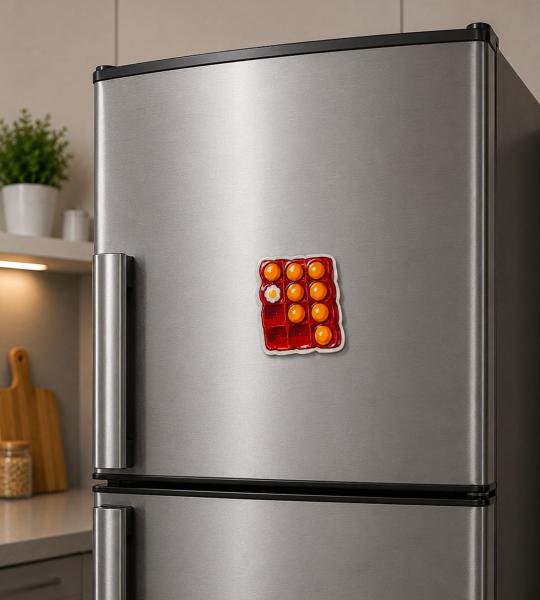 Custom Epoxy Fridge Magnet